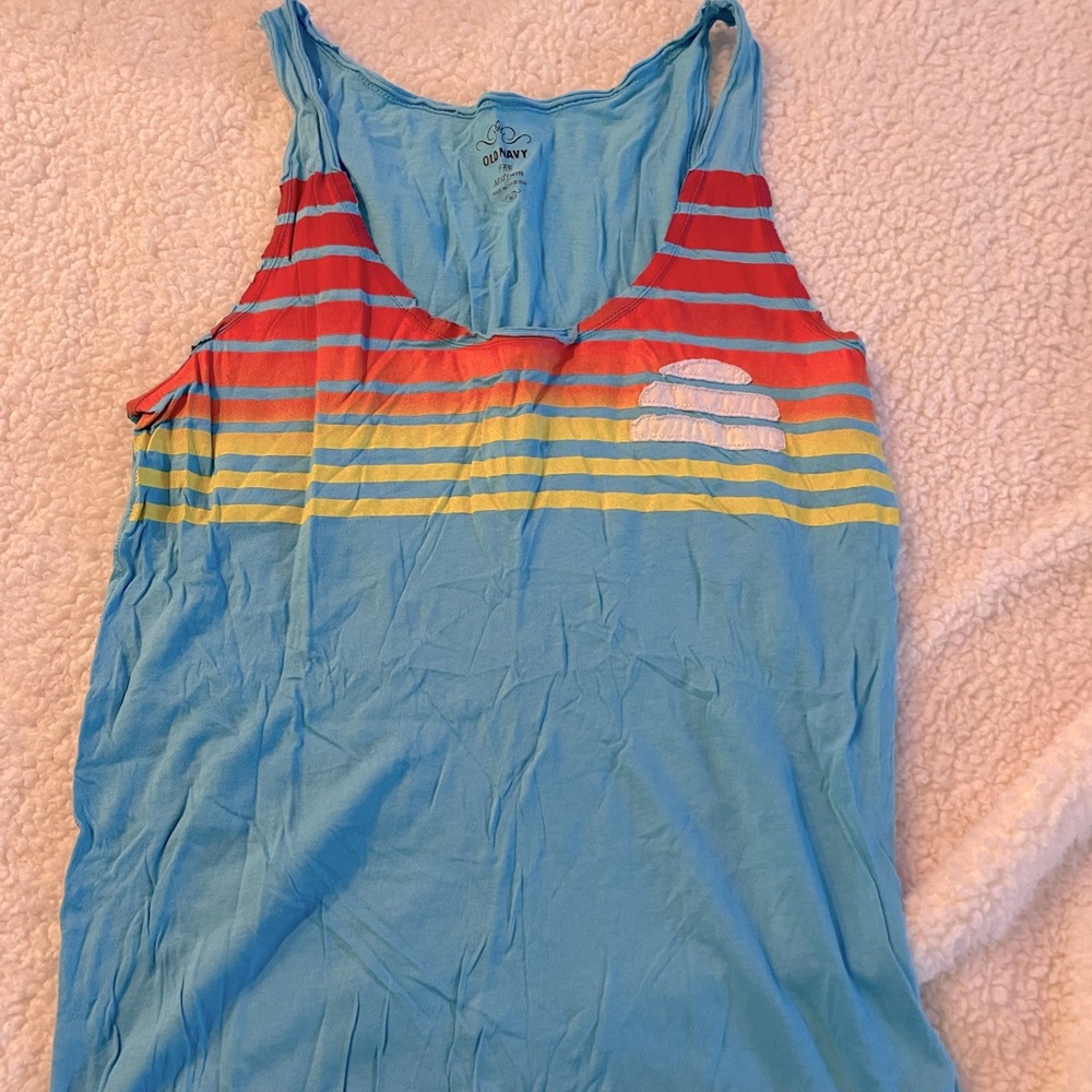 OLD NAVY SUNSET TANK